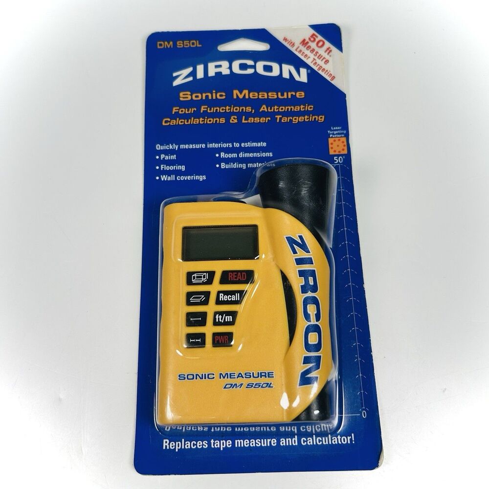 New Zircon Sonic Measure Automatic Calculations & Laser Targeting Device DMS50L